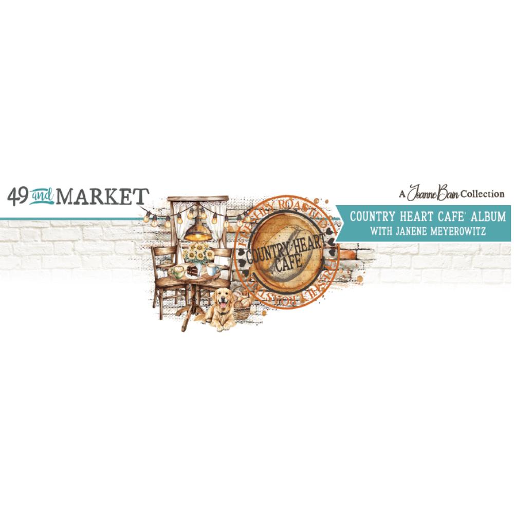 49 and Market Country Heart Cafe’ Album kit By Janene Meyerowitz