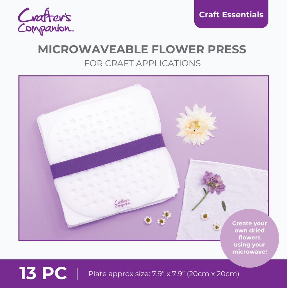 Crafter's Companion Flower Press Microwaveable (CC-MICFLOW-PRESS)
