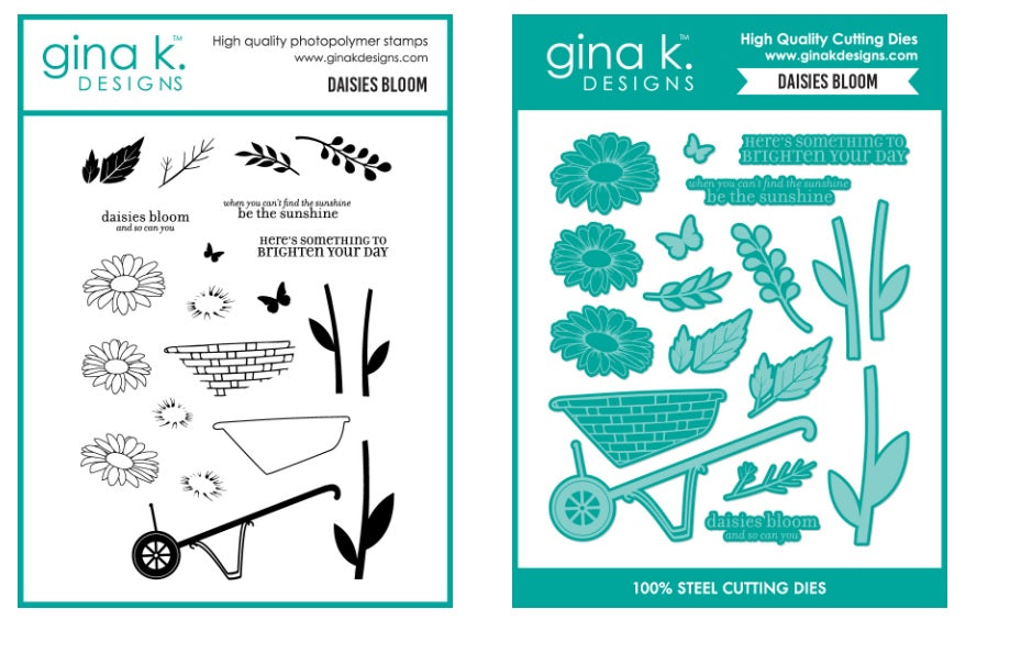 Gina K Designs Bundle- Daisies Bloom