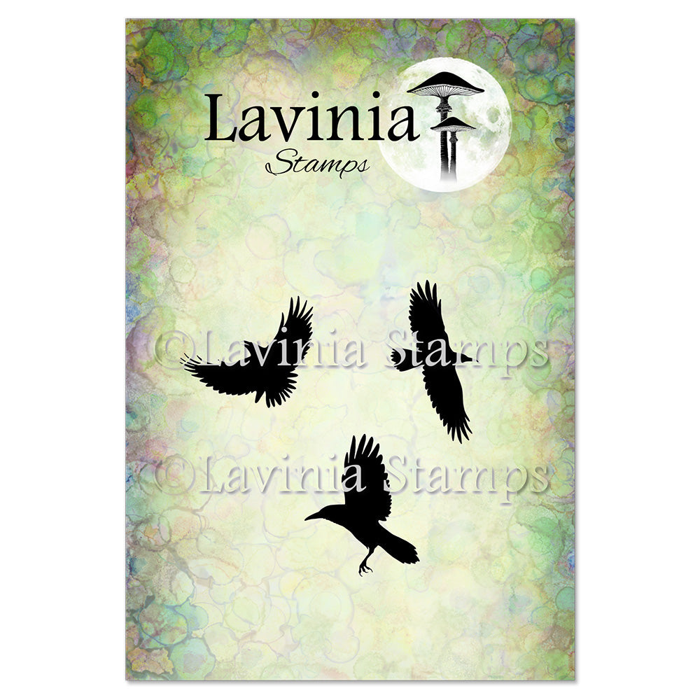 Lavinia Stamp Ravens Stamp LAV1005