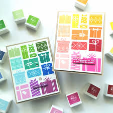 Pinkfresh Studio Gift Boxes cling stamp Retired