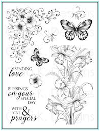 Gina K Designs Clear Stamps- Sending Love RETIRED
