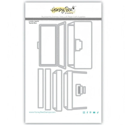 Honey Bee Stamps Lovely Layers: Tackle Box - Honey Cuts Stand-Alone Dies