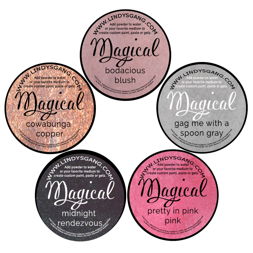 Lindy's Gang Totally 80's SHIMMER Magicals + Shaker/Sticker Pack