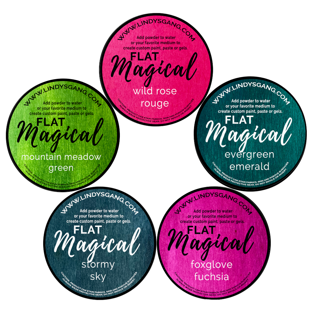 Lindy's Gang Mountain Meadows FLAT Magicals + Shaker/Sticker Pack