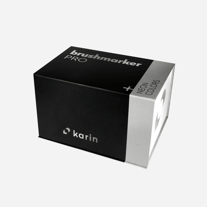 Karin BrushmarkerPRO Brush Pens MegaBox PLUS 72 colours & 3 blenders Postage as per actuals