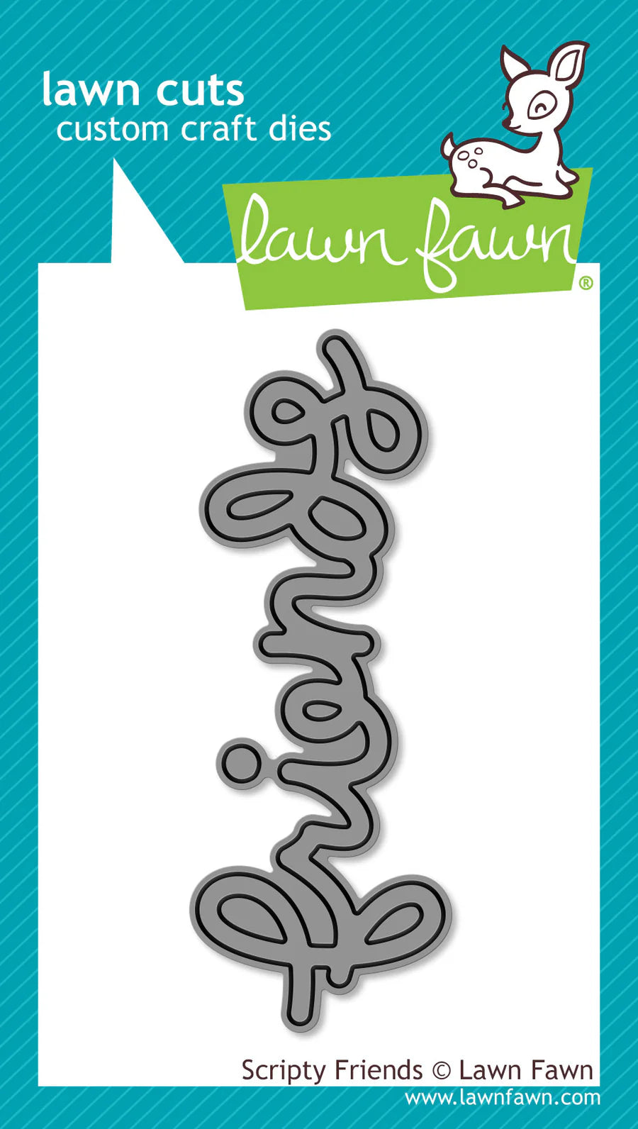 Lawn Fawn LF1146 – Scripty Friends Die