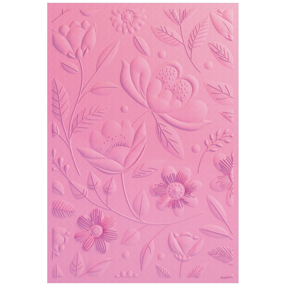 Sizzix 3D Textured Impressions by Catherine Pooler Happy Garden #1 (666981)