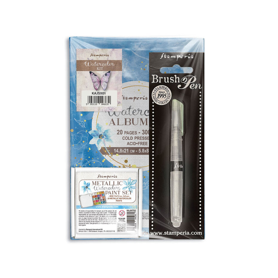 Stamperia Watercolor Kit (KAJSX01)