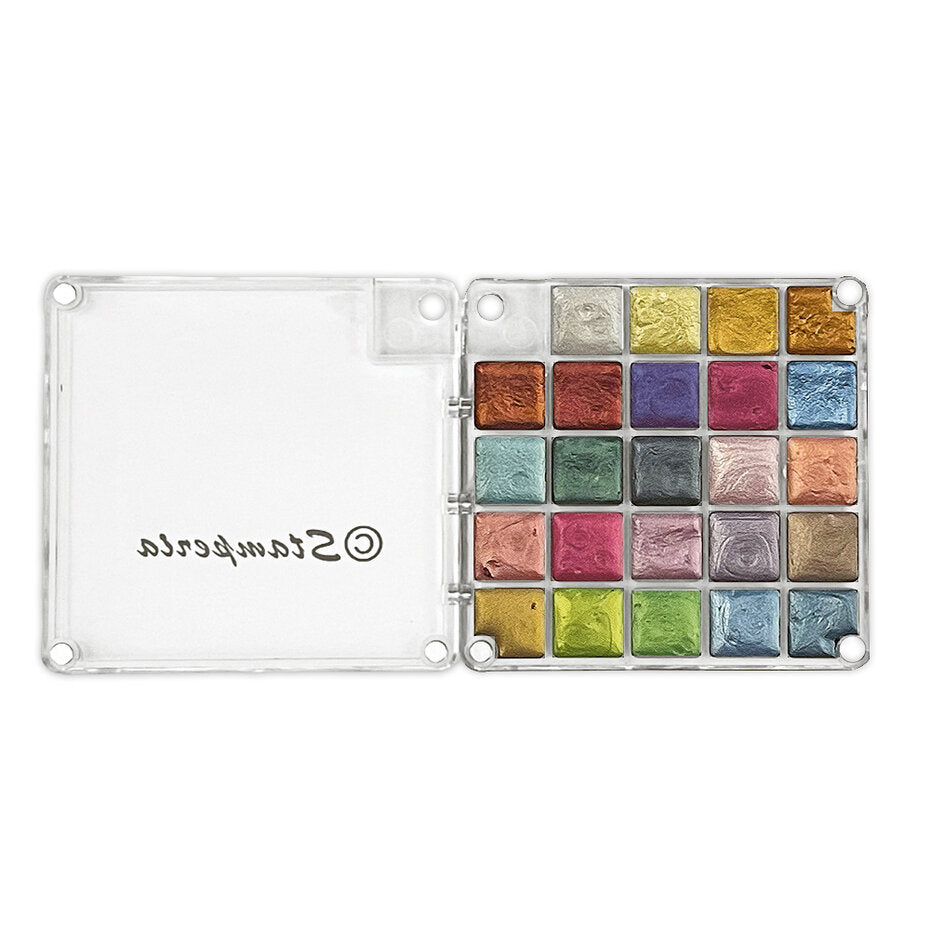 Stamperia Watercolors Metallic Paint Set (KAJKIT02)