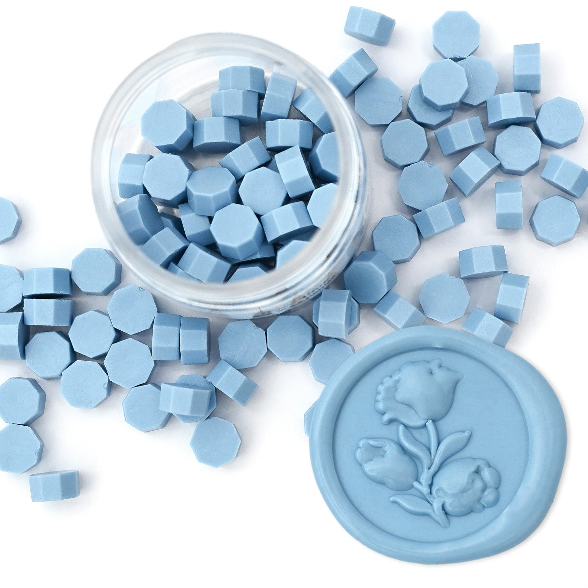 Altenew Haze Blue Wax Beads