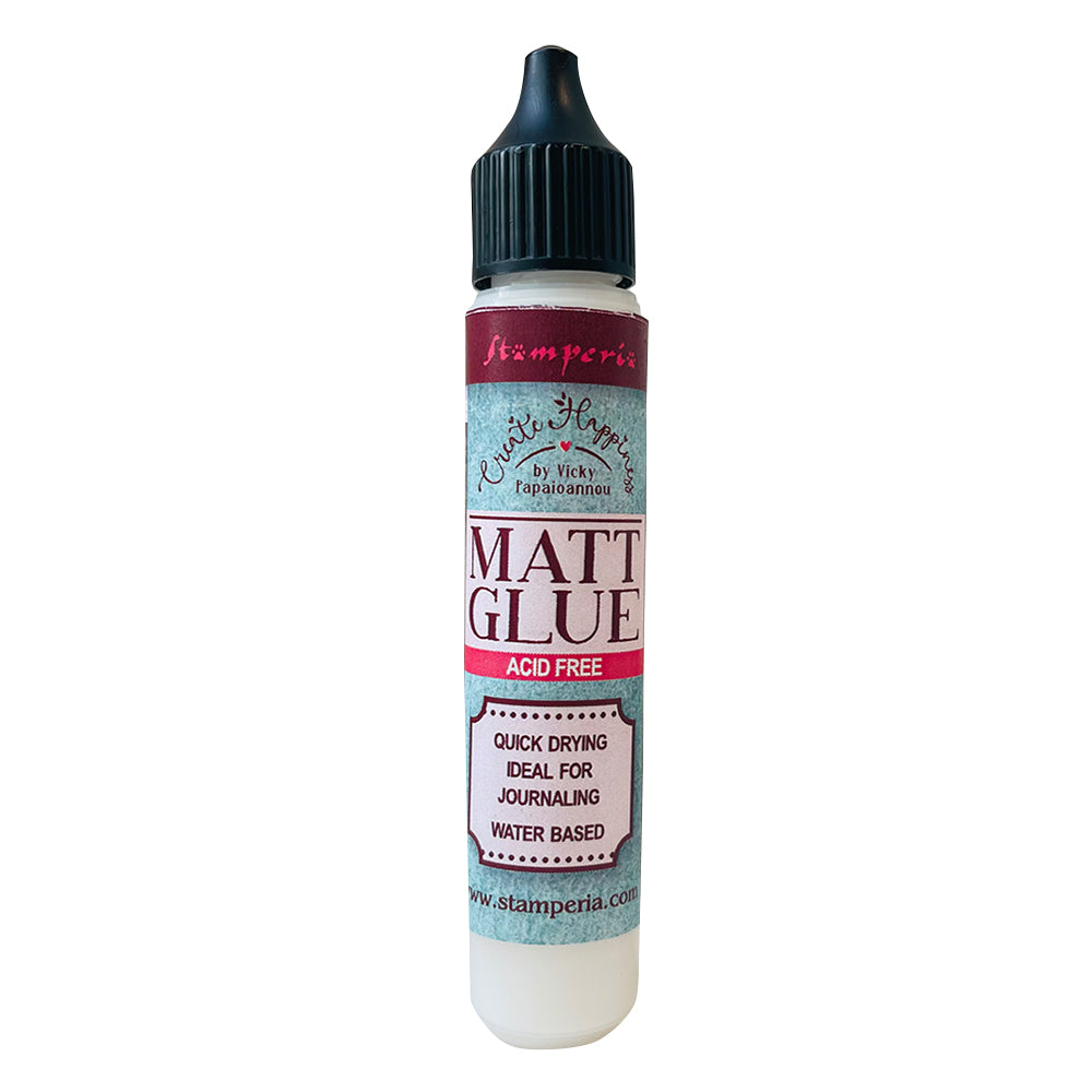 Stamperia Create Happiness Matt Glue 30ml - DC32M