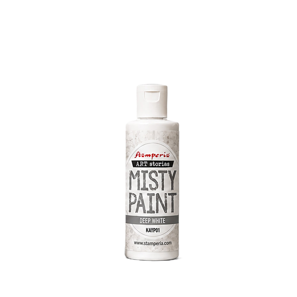 Stamperia Misty Paint Deep White 60ml - KAYP01
