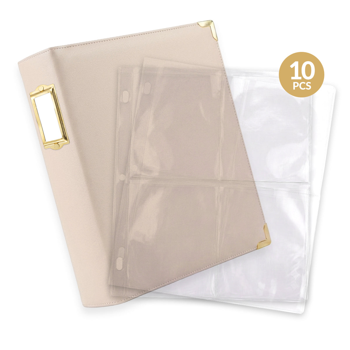 Altenew 9x12 Three-Ring Card Album - Ivory - Complete Bundle (Ivory + Pocket Pages) - ALT11681BN1