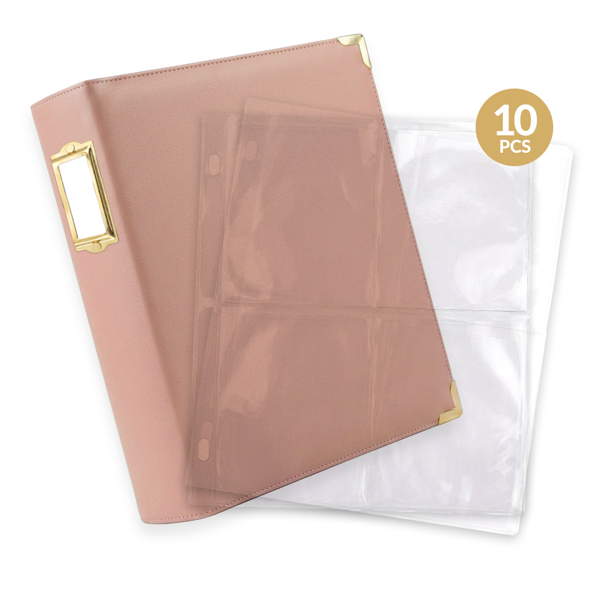 Altenew 9x12 Three-Ring Card Album - Rouge - Complete Bundle (Rouge + Pocket Pages) - ALT11681BN2