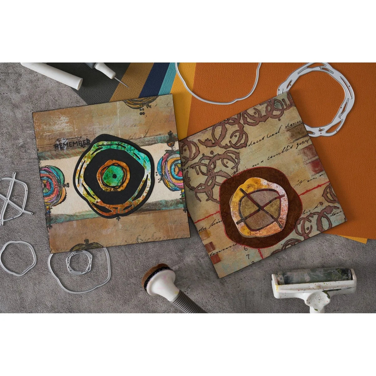 Sizzix Thinlits Die Set 6pcs Twisters by Seth Apter 666909