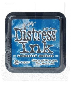 Tim Holtz Distress Ink Pad New Colour 3"X3" Uncharted Mariner JUNE COLOUR 2022