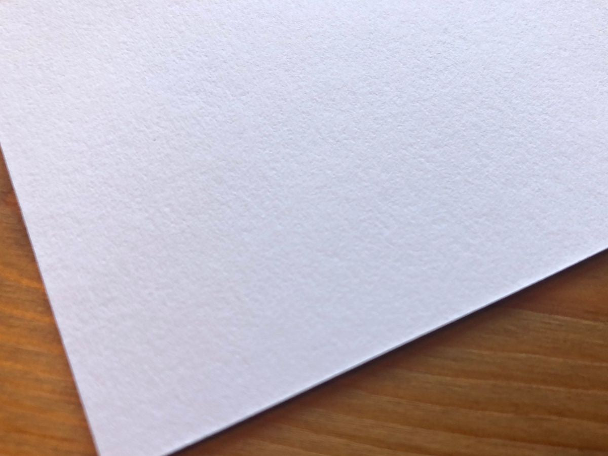 House Of Paper 100% Cotton White - A5 Card 300gsm