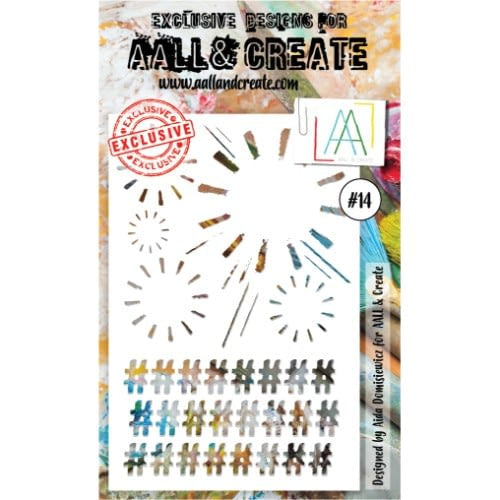 Aall and Create Stencil By Aida Domisiewcz #14