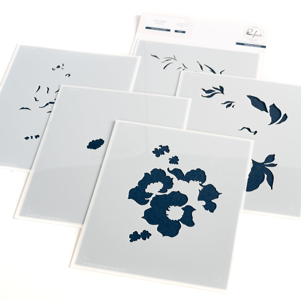 Pinkfresh Studio Nothing but the Best stencil/die Bundle