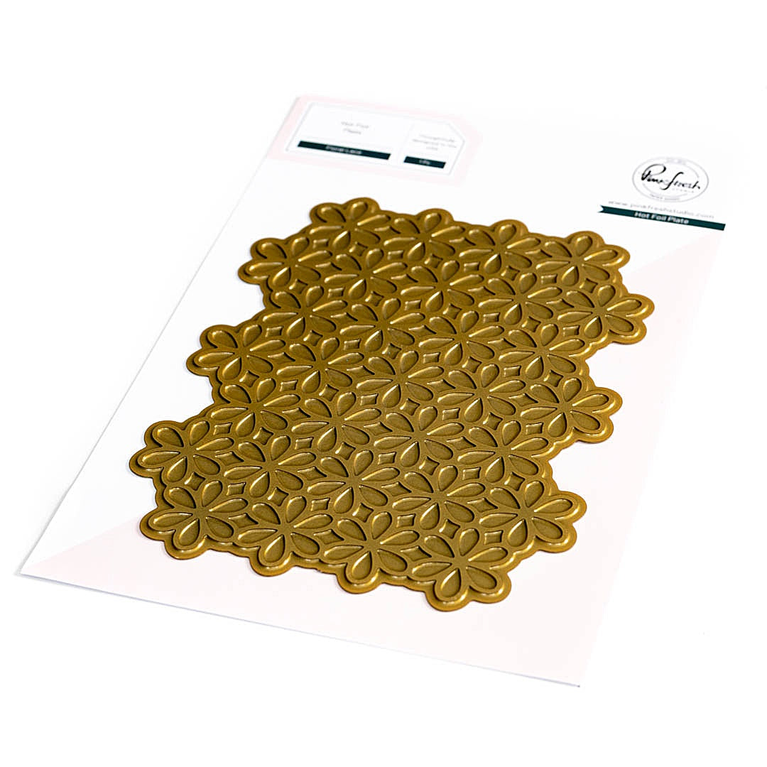 Pinkfresh Studio Floral Lace hot foil RETIRED