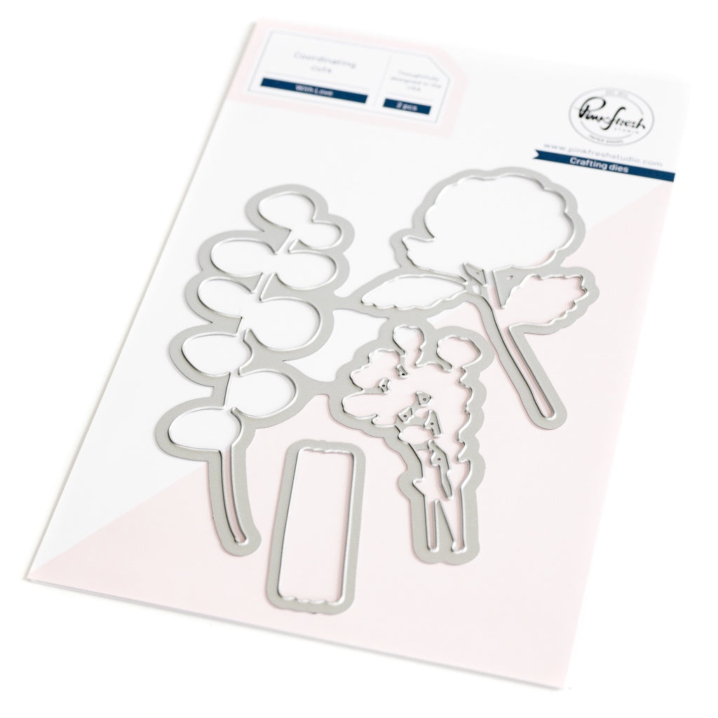 Pinkfresh Studio With Love Stamp/Stencil/Die Bundle