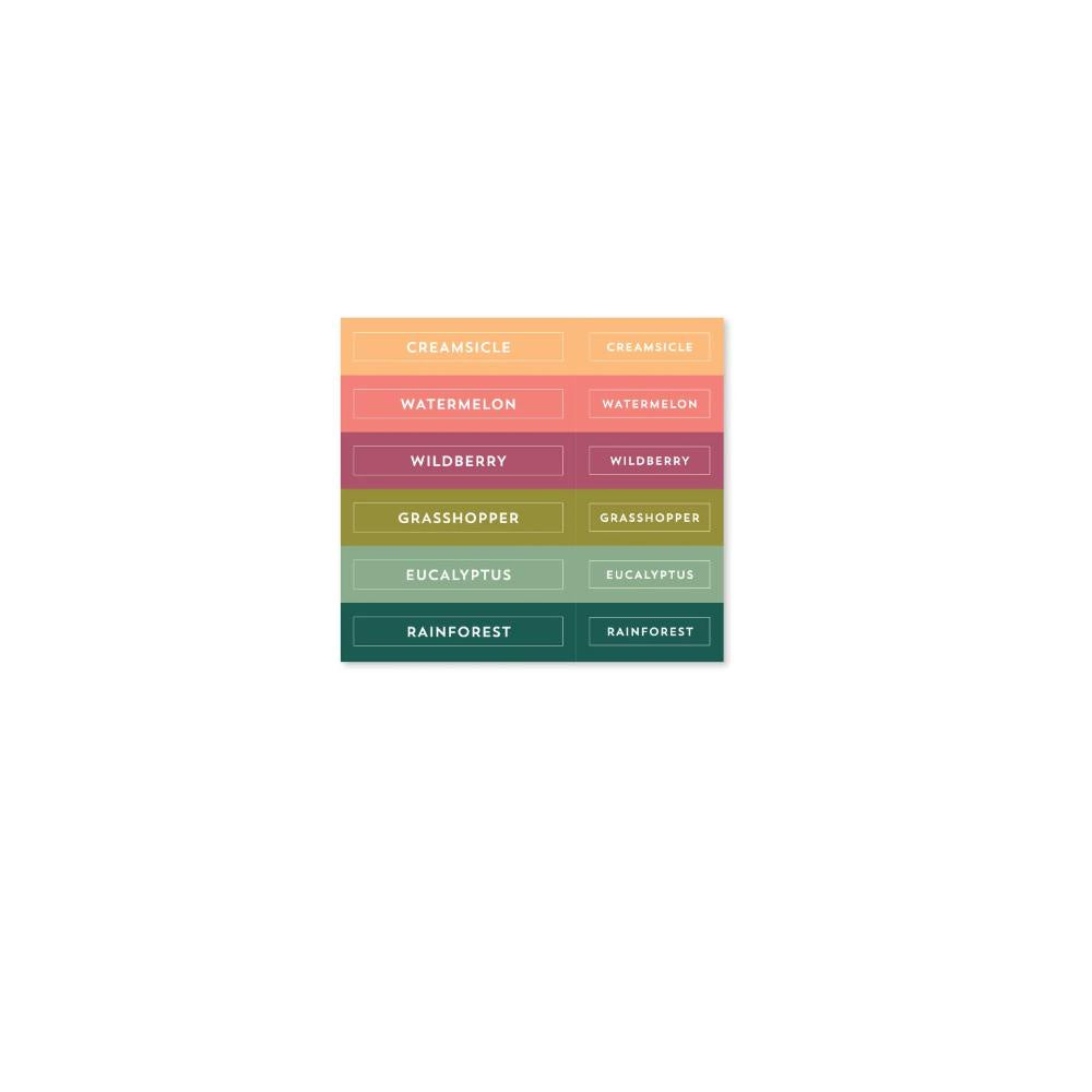 Concord & 9th 2024 Color Collection Ink Cube Labels