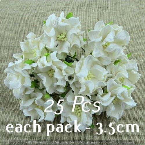 GARDENIA FLOWERS Ivory 3.5cm