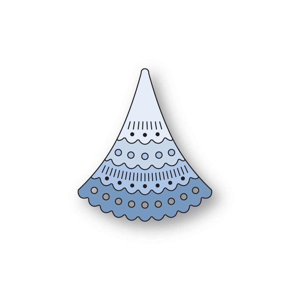 Poppy stamps 2581 Nordic Tree Toppers craft die