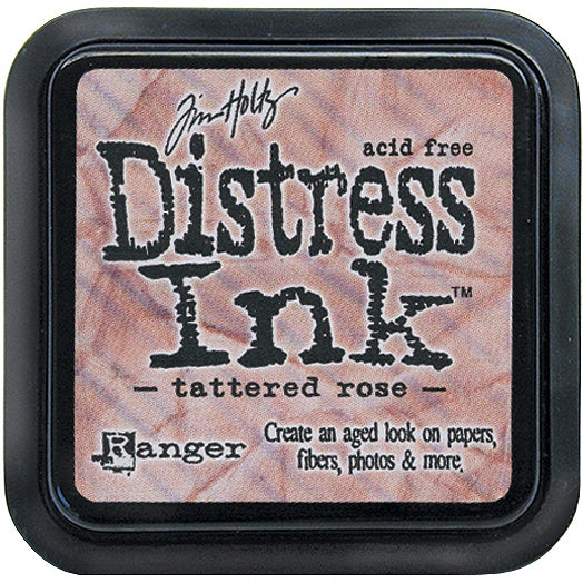 Tim Holtz Distress Ink Pad TATTERED ROSE