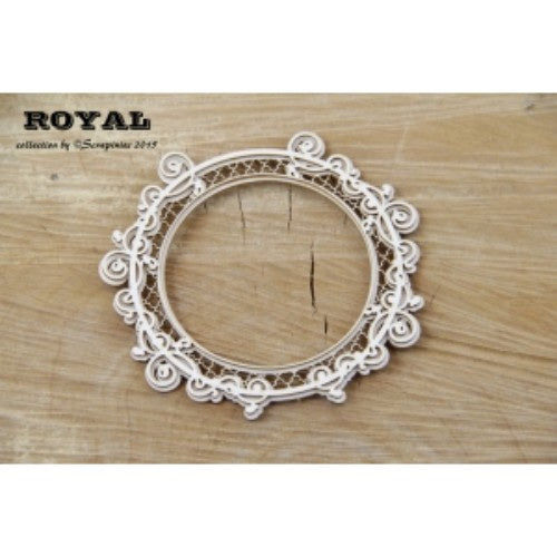 Scrapiniec Royal LARGE round frame - BIG round frame