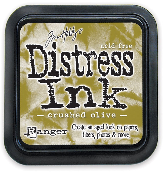 Tim Holtz Distress Ink Pad CRUSHED OLIVE