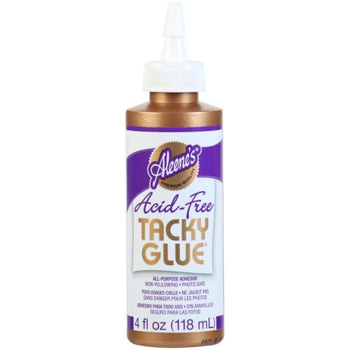 Aleene's Acid-Free Tacky Glue 4oz - Auzz Trinklets N Krafts