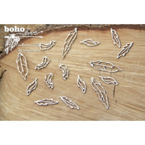Scrapiniec Boho Love - feathers