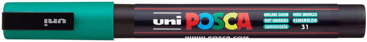 POSCA 3M Fine Bullet Tip Pen EMERALD GREEN