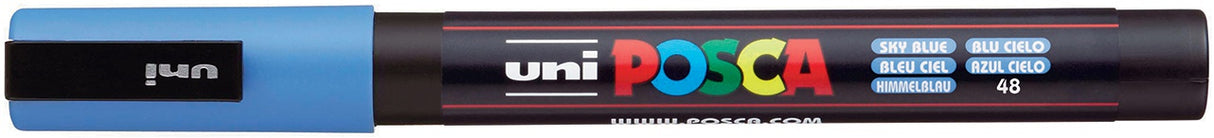 POSCA 3M Fine Bullet Tip Pen SKY BLUE