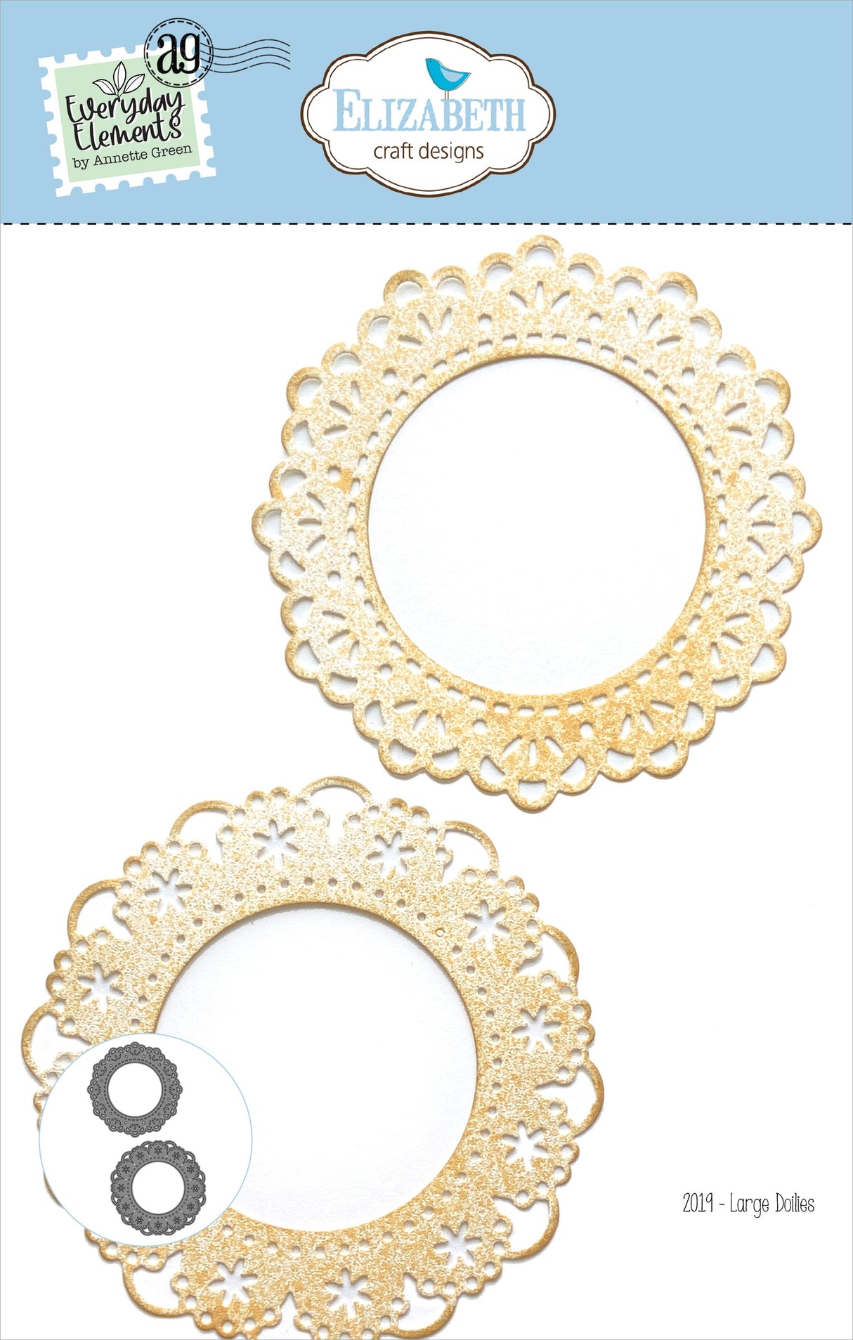 Elizabeth Craft Metal Die Large Doilies