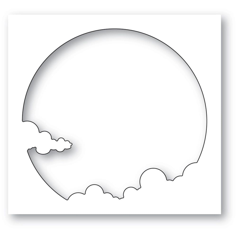 Memory Box 94626 Cloudy Sun Collage craft die