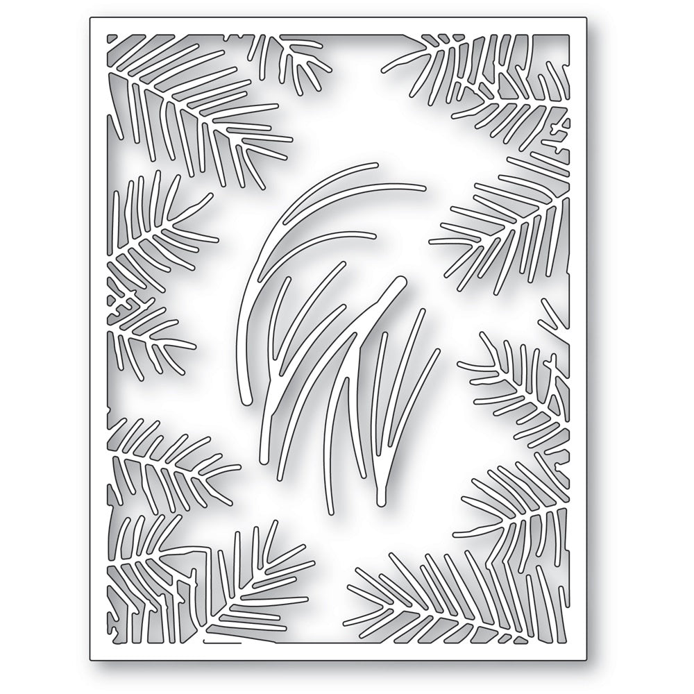 Memory Box 94687 Pine Needle Frame craft die