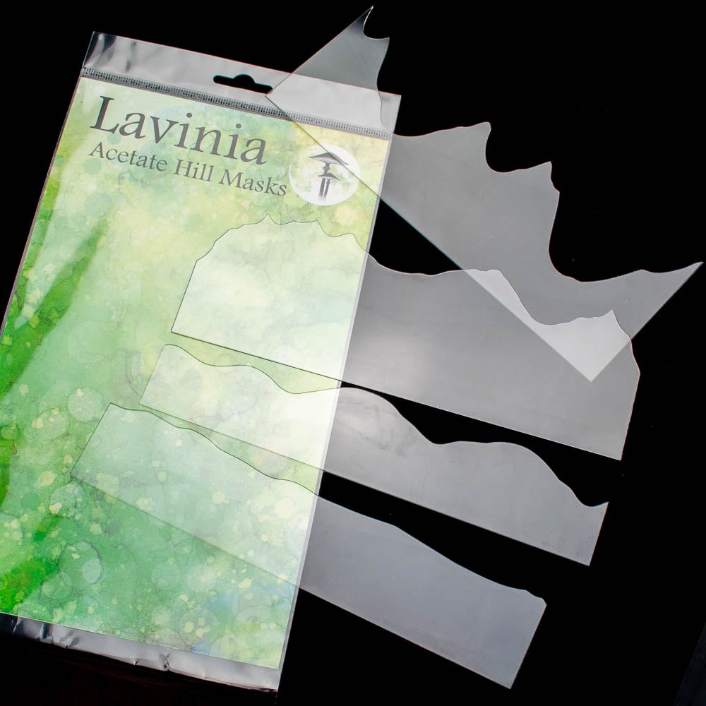 Lavinia Stamps Acetate Hill Masks LAM002