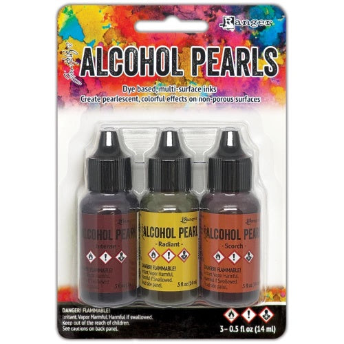 Tim Holtz Alcohol Ink Pearls Kits 3/Pkg KIT #5