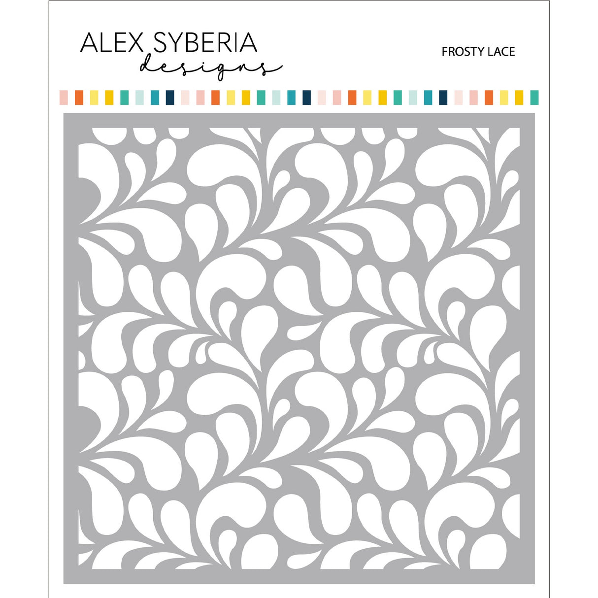 Alex Syberia Designs Frosty Lace Stencil