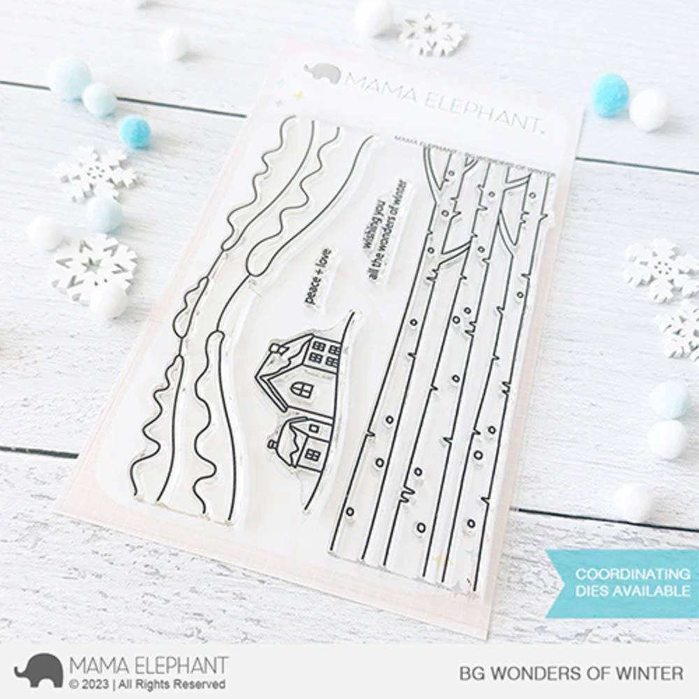 Mama Elephant BG WONDERS OF WINTER