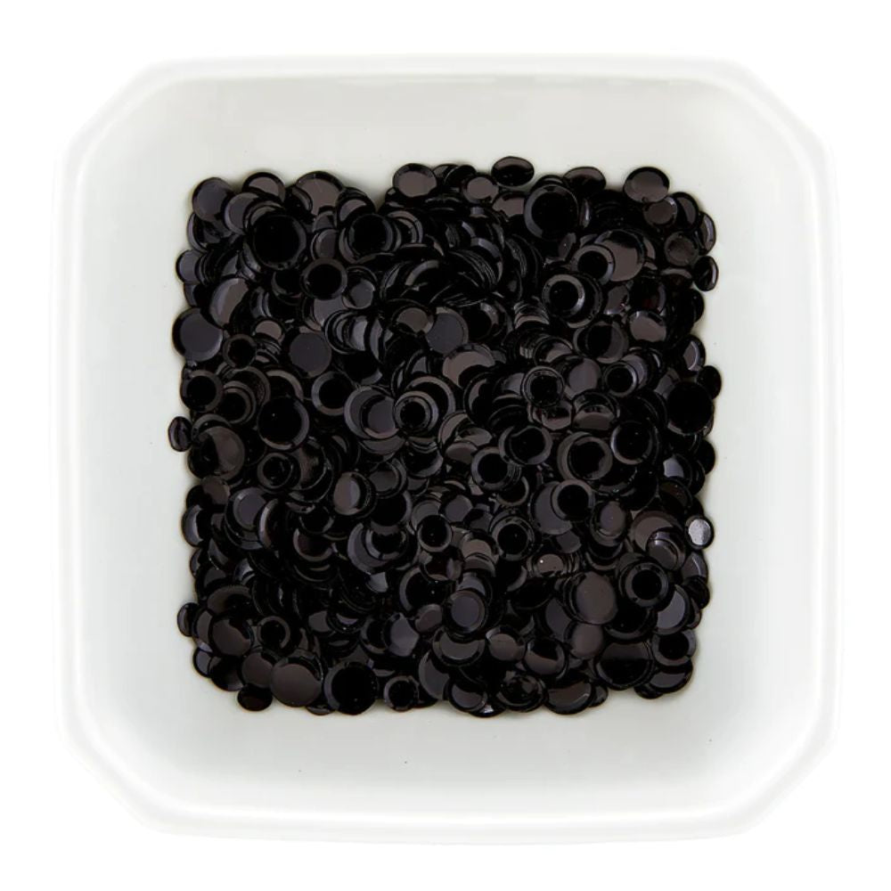 Spellbinders Black Smooth Discs Color Essentials Sequins