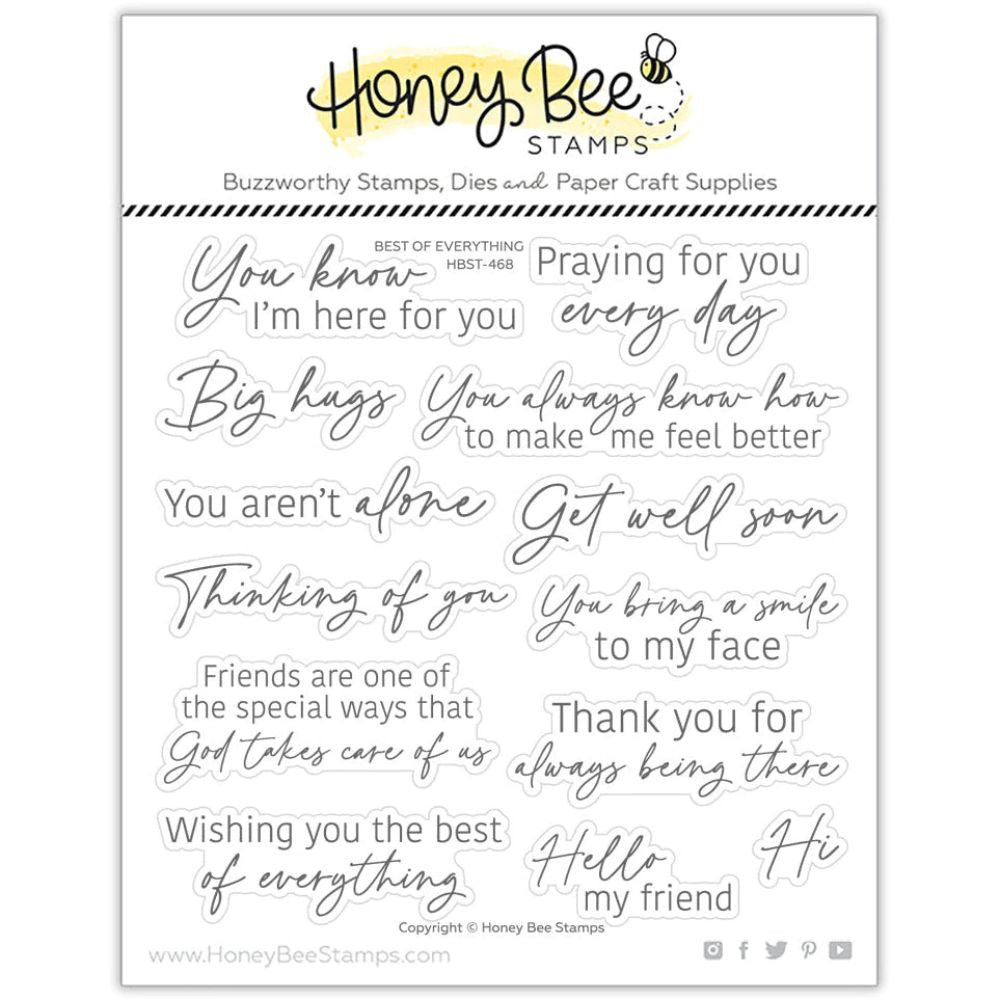 Honey Bee Stamps Best Of Everything - 6x6 Stamp Set
