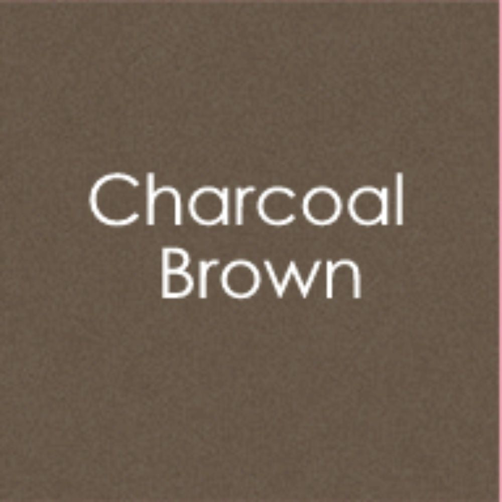 Gina K. Designs CARD STOCK 8.5 X 11- Charcoal Brown- Heavy Weight - Auzz Trinklets N Krafts
