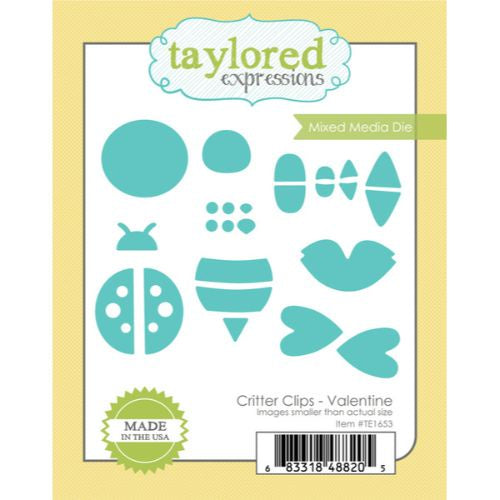 Taylored Expressions Critter Clips - Valentine