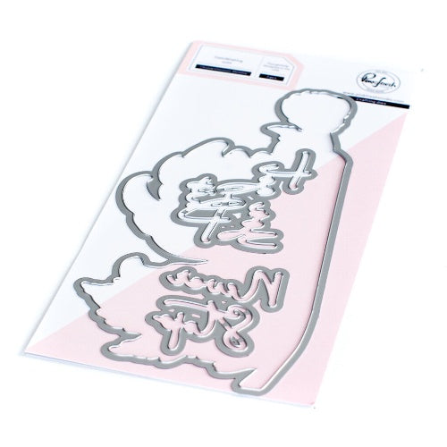 Pinkfresh Studio Chrysanthemum Slimline die Retired