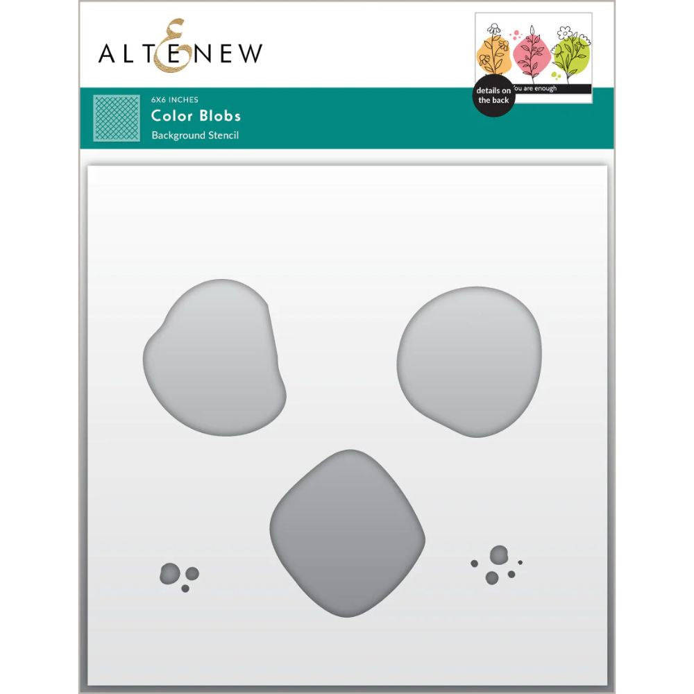Altenew Color Blobs Stencil