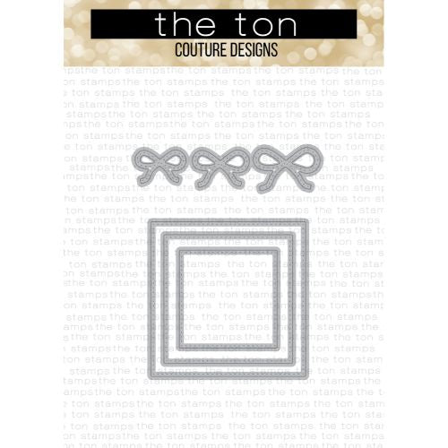 The Ton Stamps Confetti Shapes Square Coordinating Dies